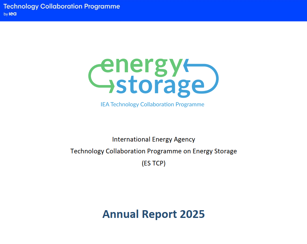 Annual Report 2025 published - IEA ES TCP
